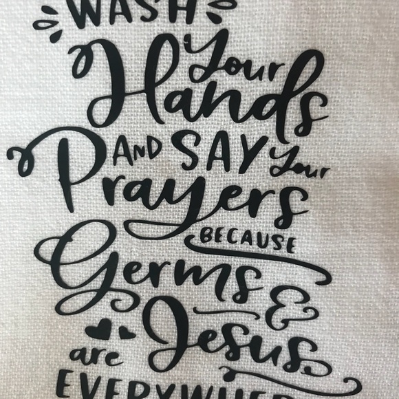 Funny bathroom Flour Sack Towels - Picture 3 of 3